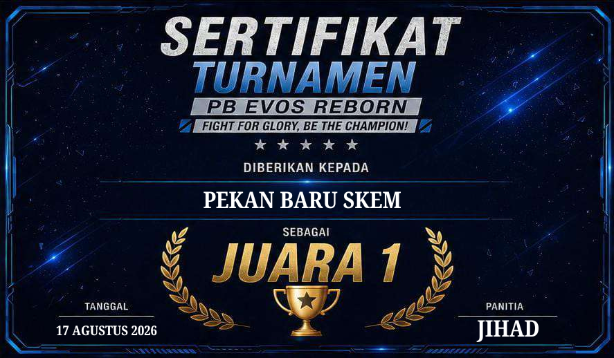 CHAMPIONS TOURNAMENT EVOS REBORN